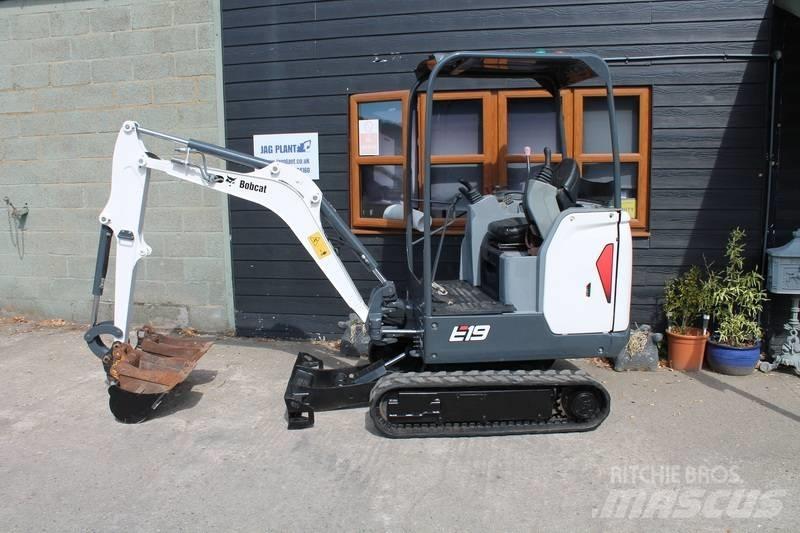 Bobcat E 19 Mini Escavadoras <7t