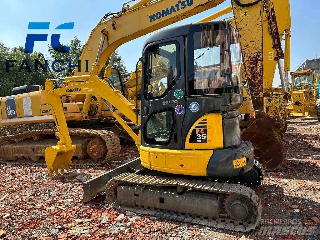 Komatsu PC 35 MR Mini Escavadoras <7t