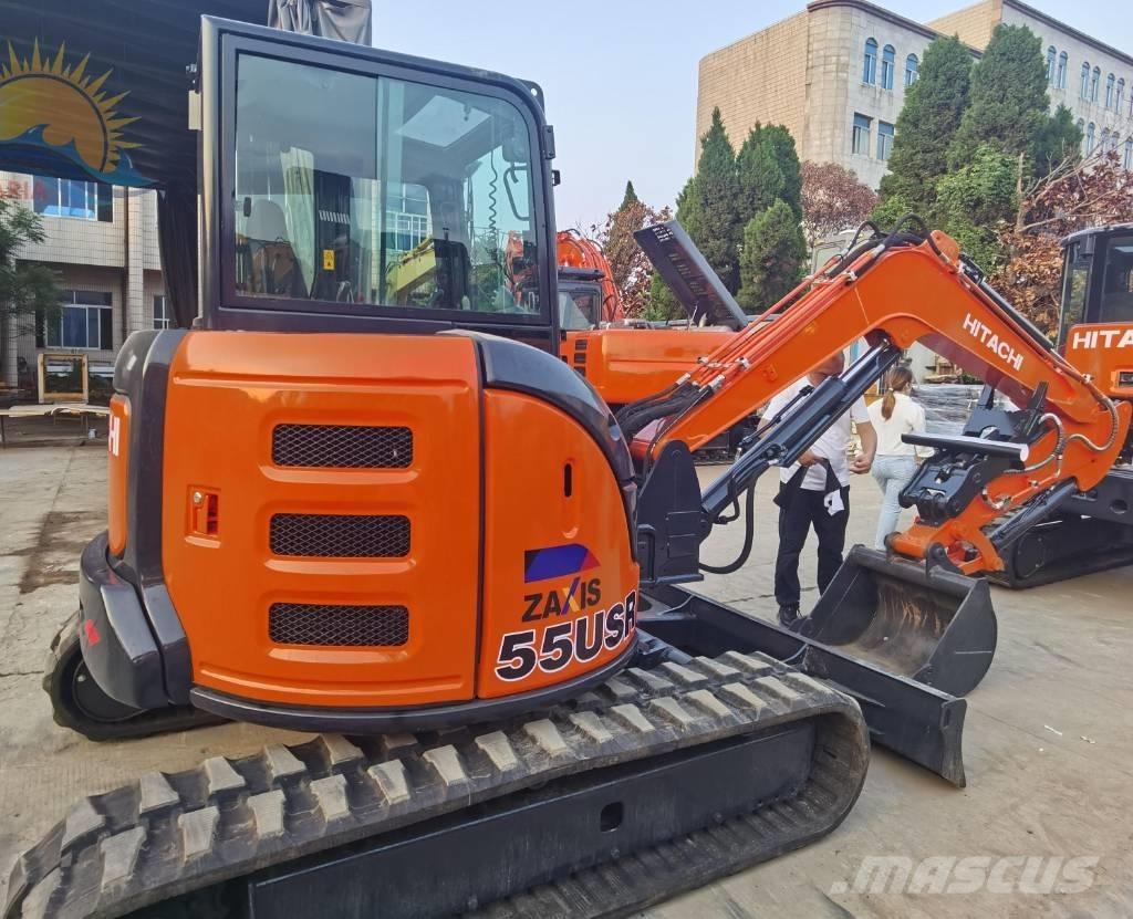 Hitachi ZX55 USR Mini Escavadoras <7t
