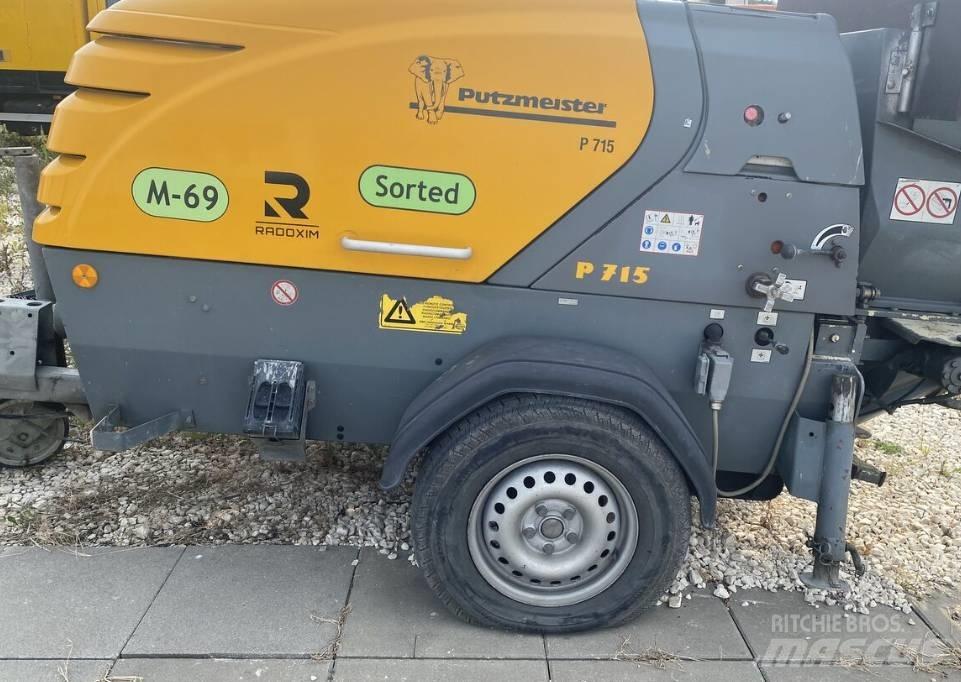 Putzmeister P 715 TD Camiões bomba Betão