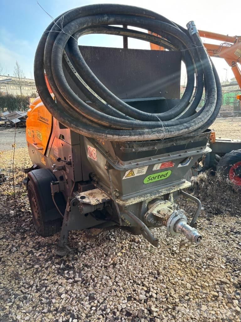 Putzmeister P 715 TD Camiões bomba Betão