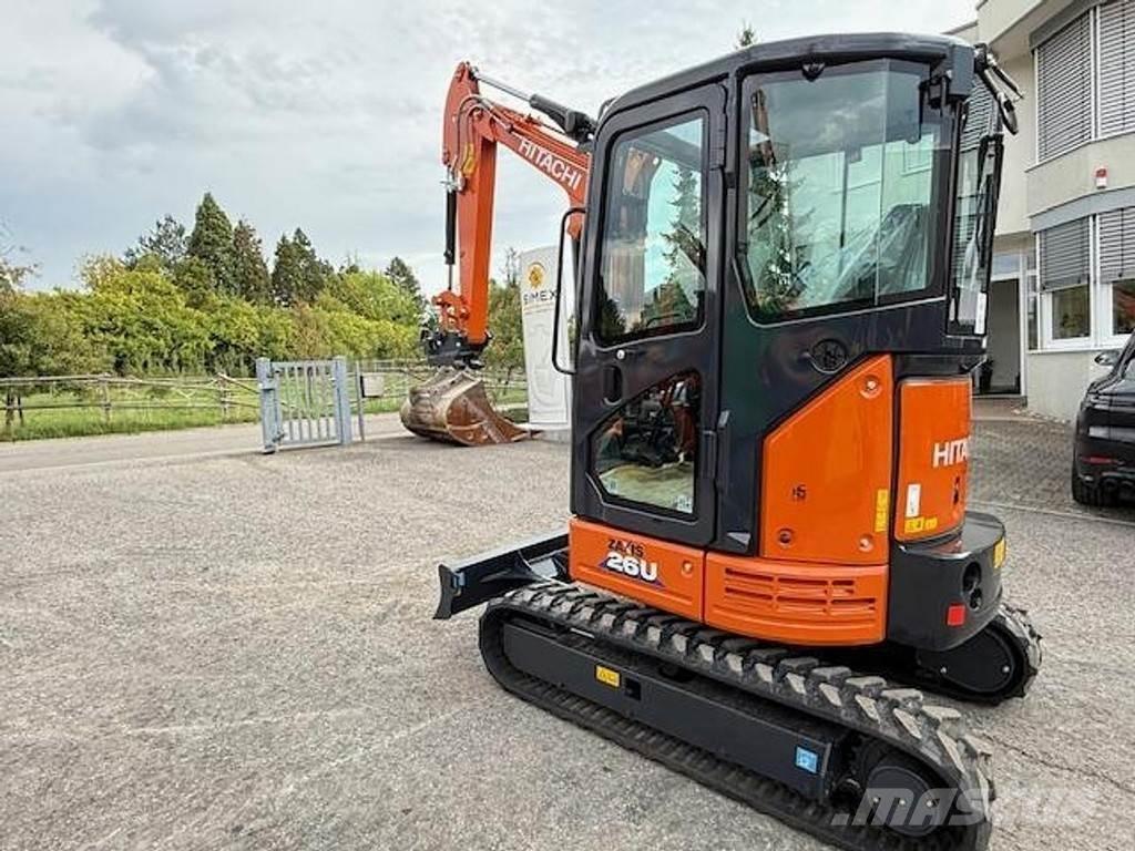 Hitachi ZX26 U-6 Mini Escavadoras <7t