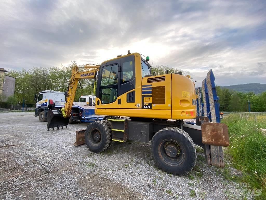 Komatsu PW 148 Escavadoras de rodas