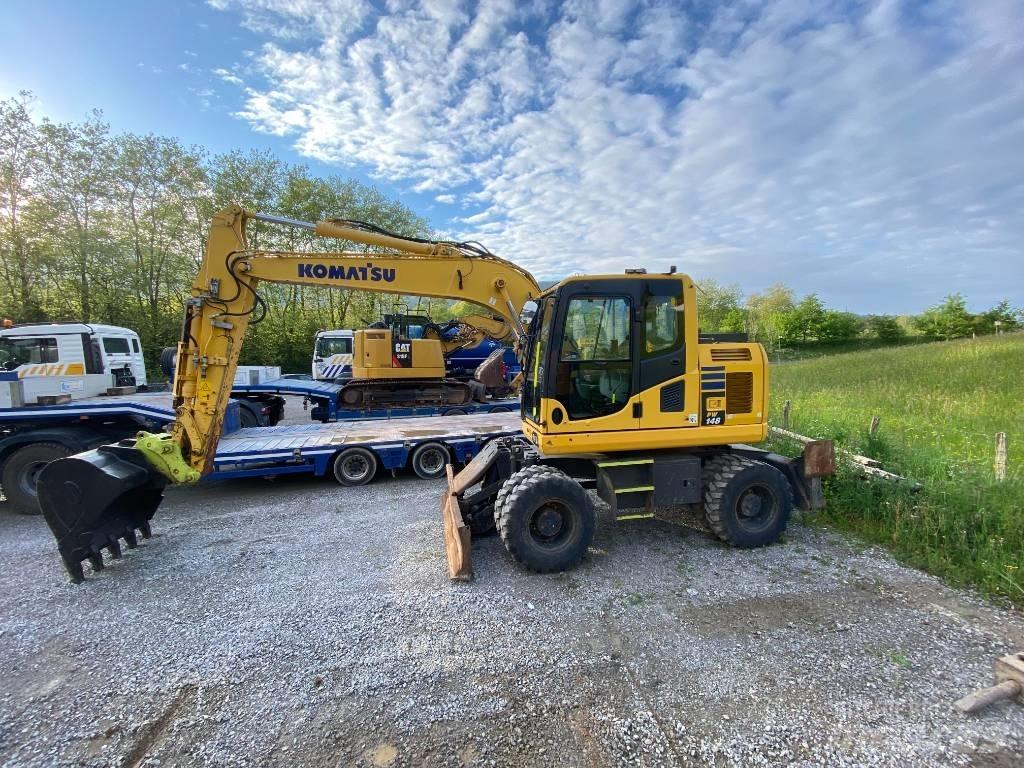 Komatsu PW 148 Escavadoras de rodas