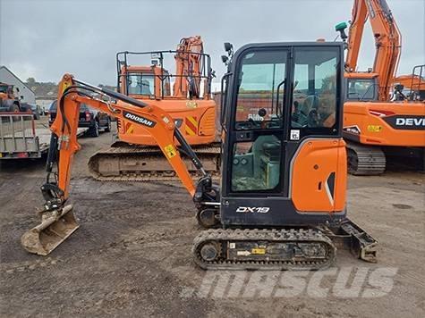 Doosan DX 19 Mini Escavadoras <7t