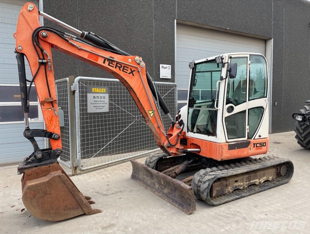 Terex TC50 Mini Escavadoras <7t