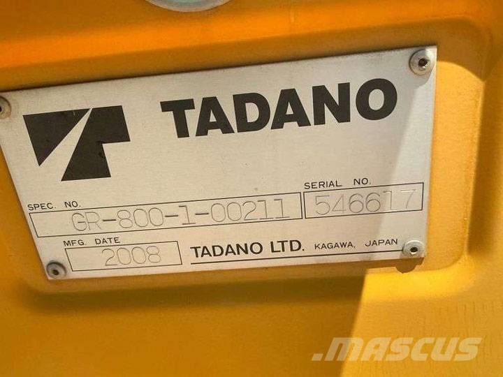 Tadano GR 800 XL-1 Gruas Fora-de-estrada