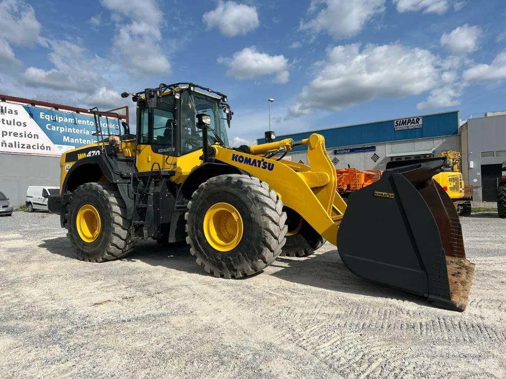 Komatsu WA 470-8 Pás carregadoras de rodas