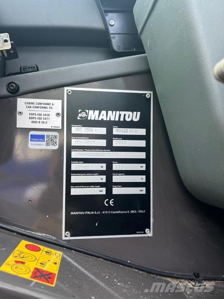 Manitou MRT 2550 Manipuladores telescópicos