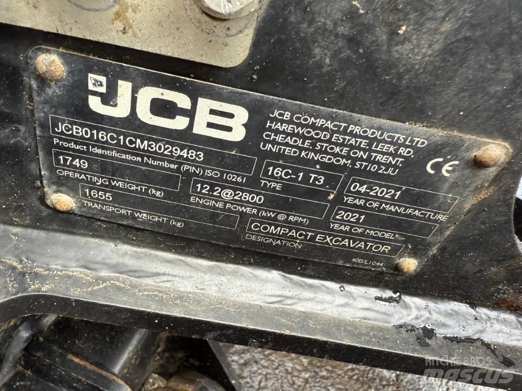 JCB 16 C-1 Mini Escavadoras <7t