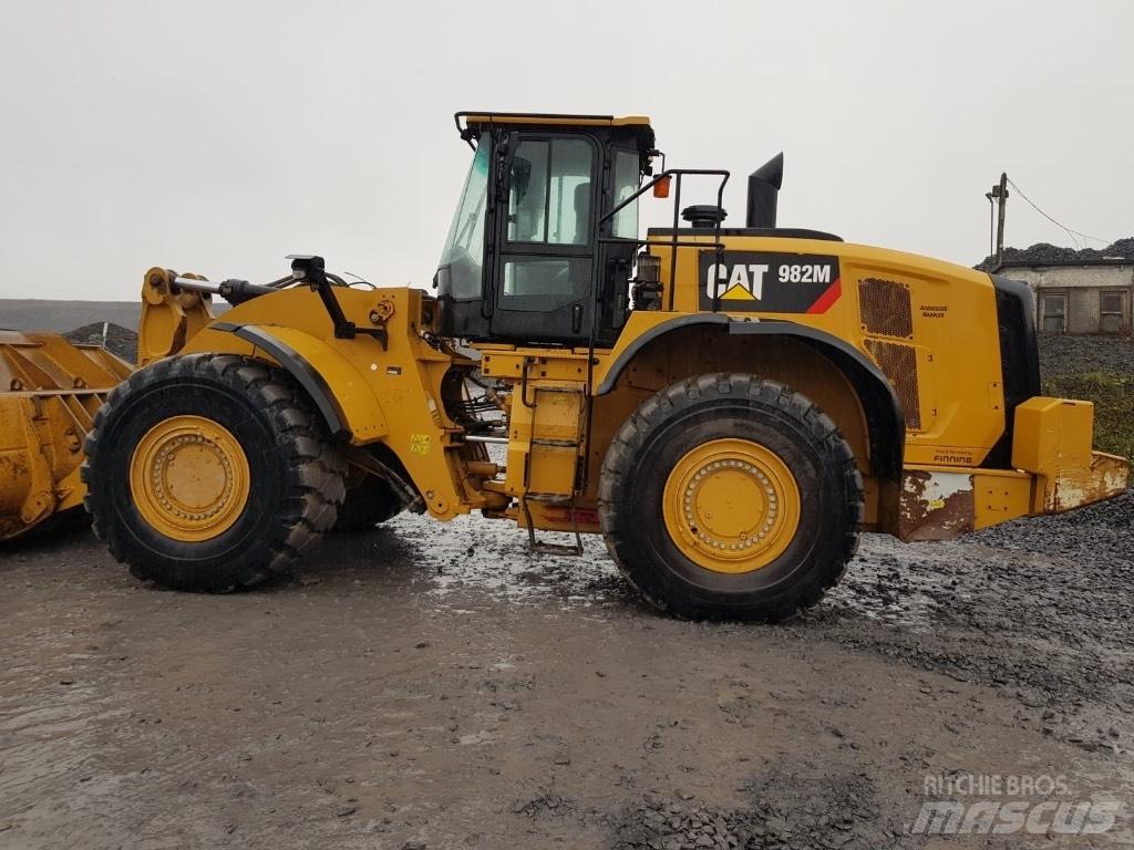 CAT 982m Pás carregadoras de rodas