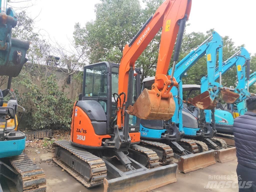 Hitachi ZX 35 U Mini Escavadoras <7t