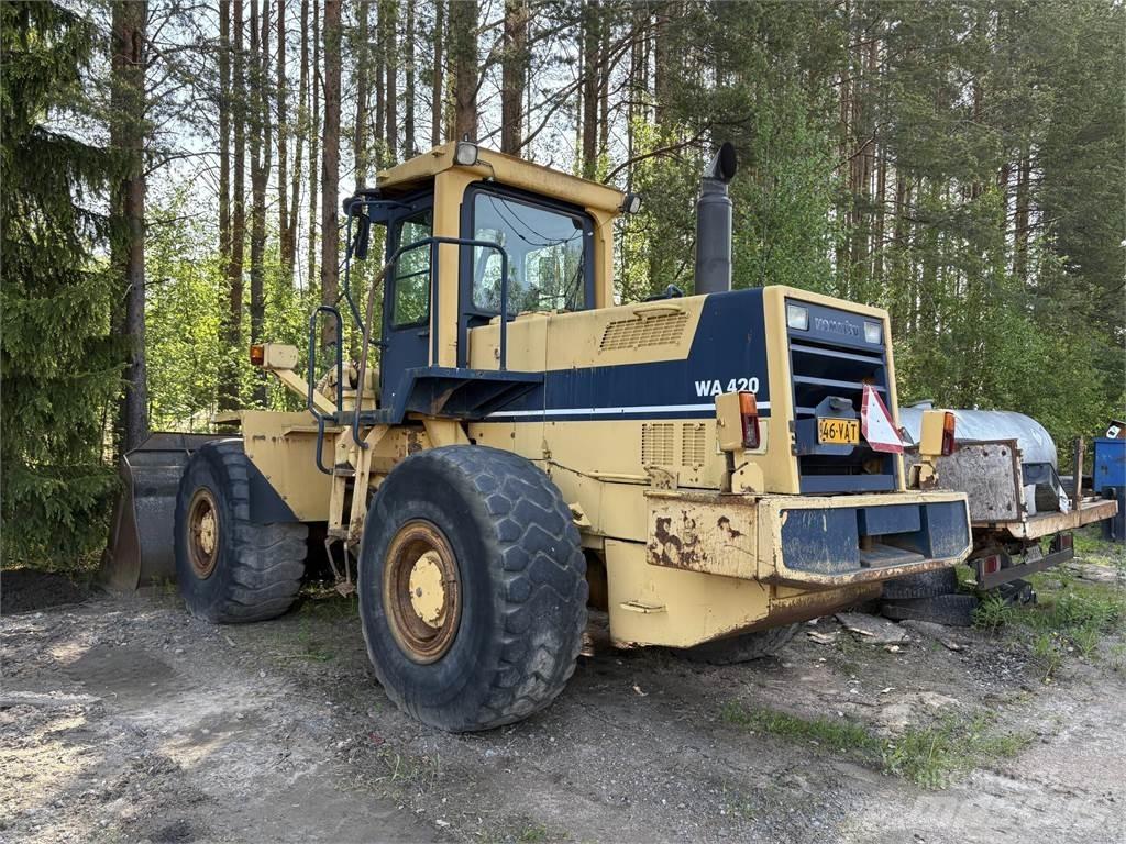 Komatsu WA420-1 Pás carregadoras de rodas