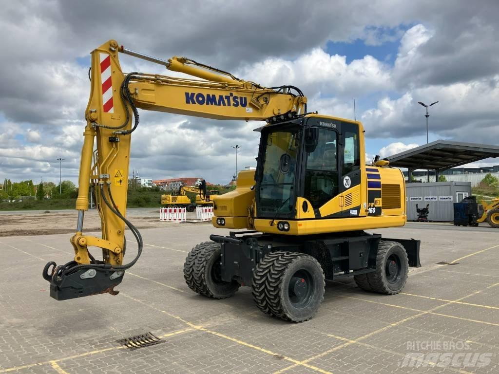 Komatsu PW 160-11 E0 Escavadoras de rodas