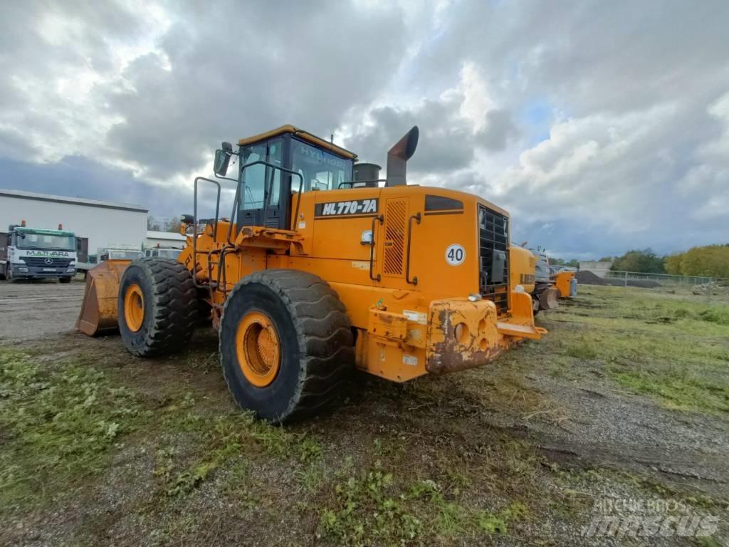 Hyundai HL 770-7 A Pás carregadoras de rodas