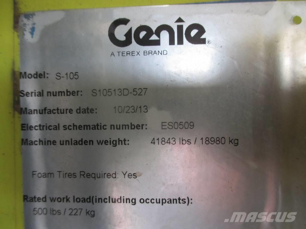 Genie S 105 Elevadores braços Telescópicos