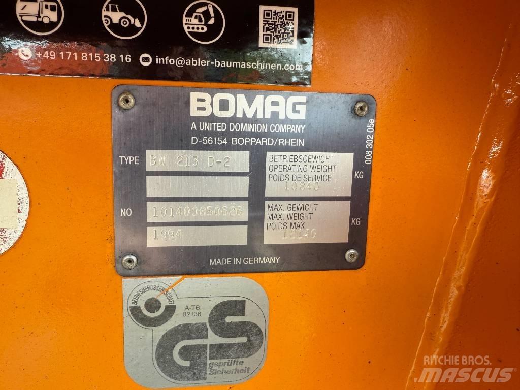 Bomag BW 213 D-2 Cilindros Compactadores monocilíndricos