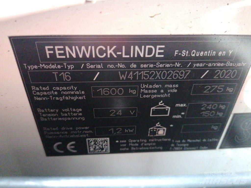 Linde T16 Porta palettes