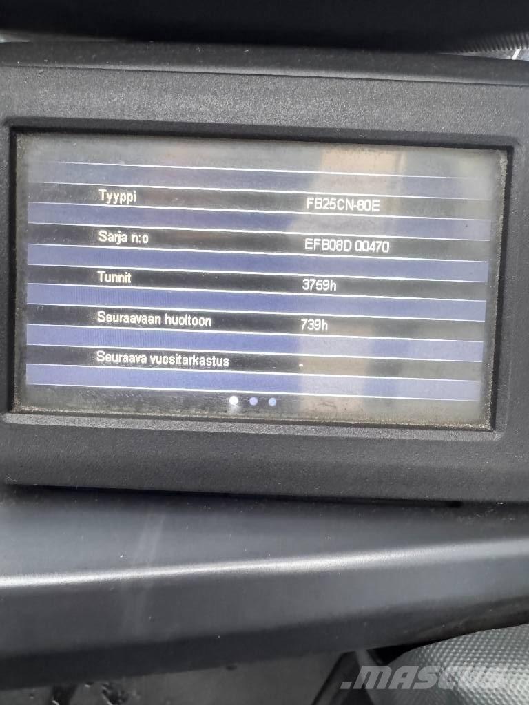 Mitsubishi FB 25 CN Empilhadores eléctricos