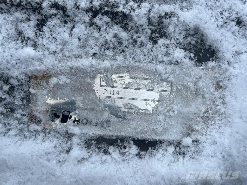 Holms PV-280 vikplog Alisador de neve