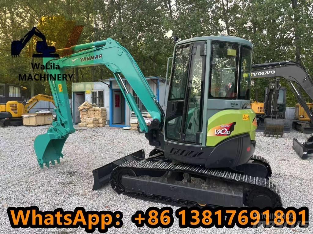 Yanmar Vio 40 Mini Escavadoras <7t