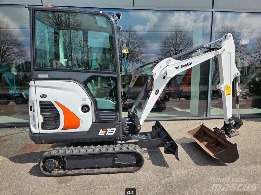 Bobcat E 19 Mini Escavadoras <7t