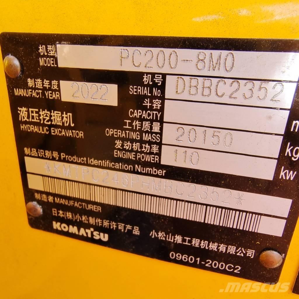 Komatsu PC 200 Escavadoras de rastos