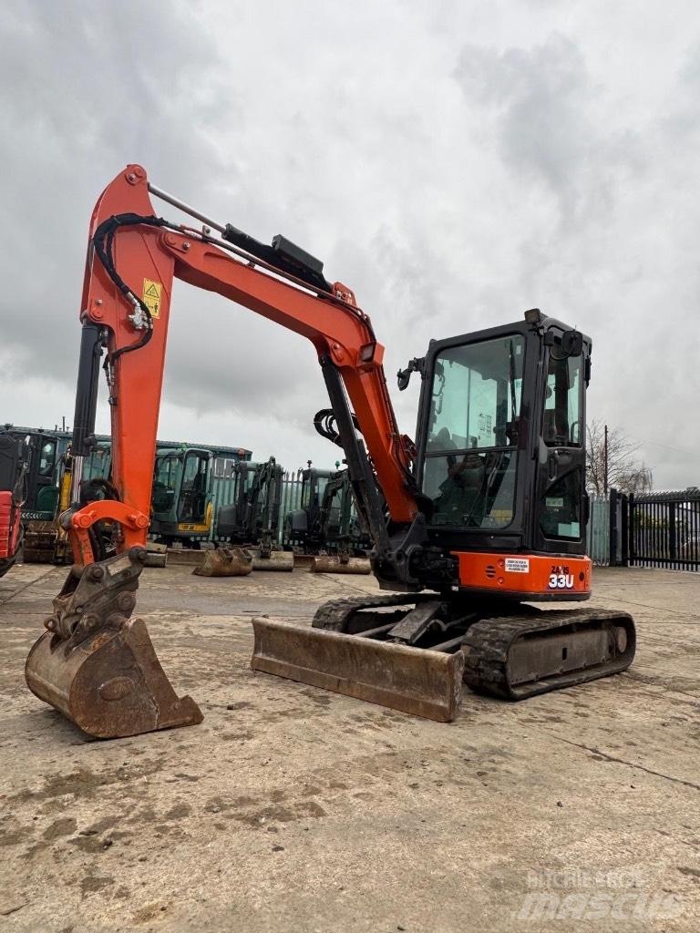 Hitachi ZX 33 U-6 Mini Escavadoras <7t