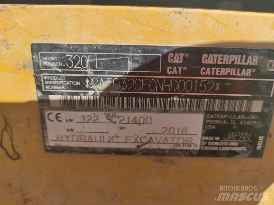 CAT 320 FL 3D Escavadoras de rastos