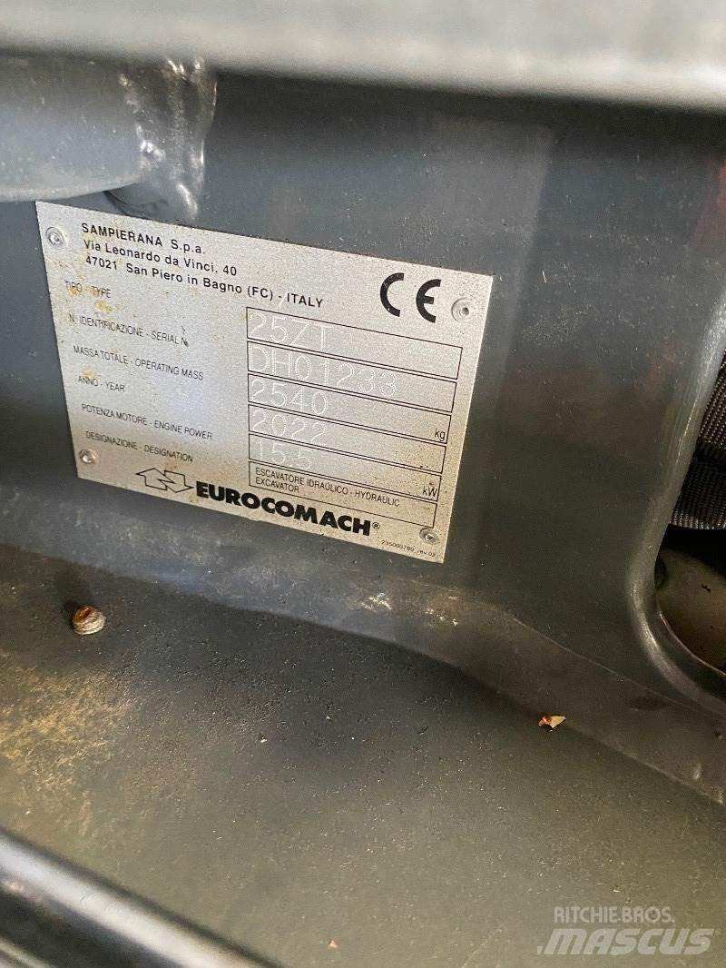 Eurocomach 25ZT Mini Escavadoras <7t
