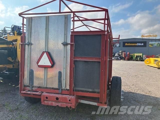  Djurvagn hemmabyggd Outros reboques agricolas