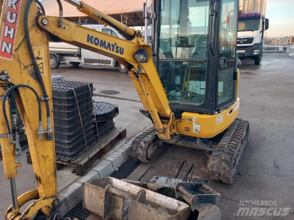 Komatsu PC 16 R-3HS Mini Escavadoras <7t