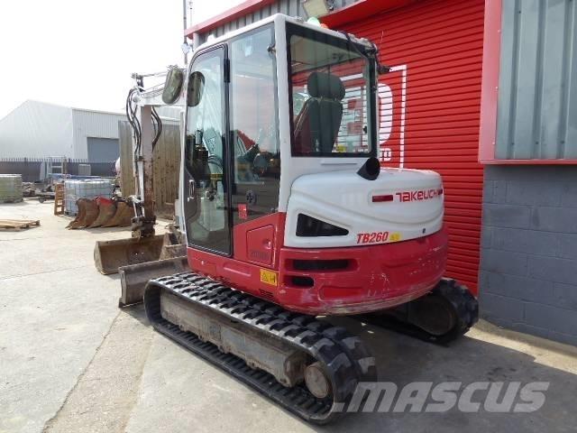 Takeuchi TB 260 Mini Escavadoras <7t