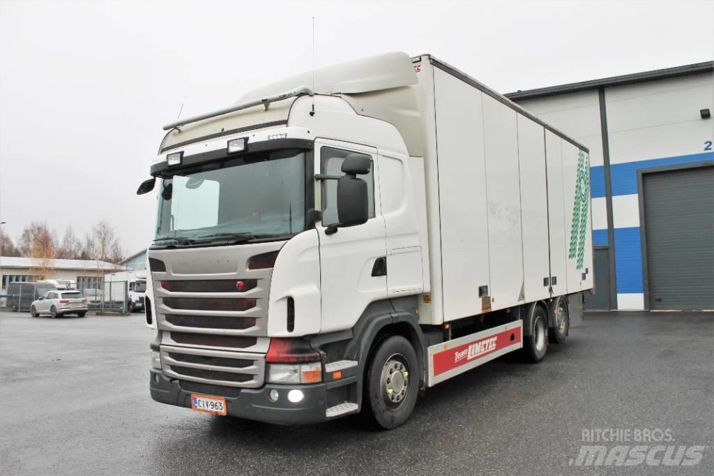 Scania R480 6x2 Camiões de caixa fechada