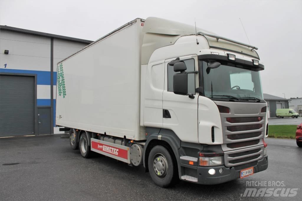 Scania R480 6x2 Camiões de caixa fechada