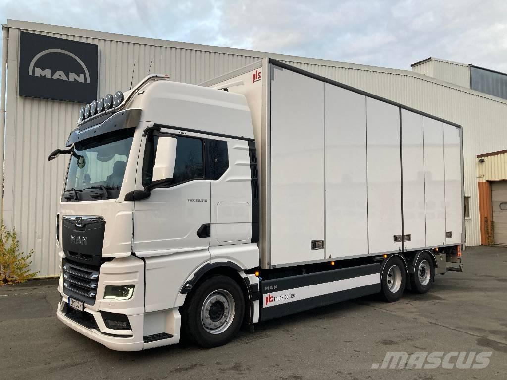MAN TGX 26.510 Camiões de caixa fechada