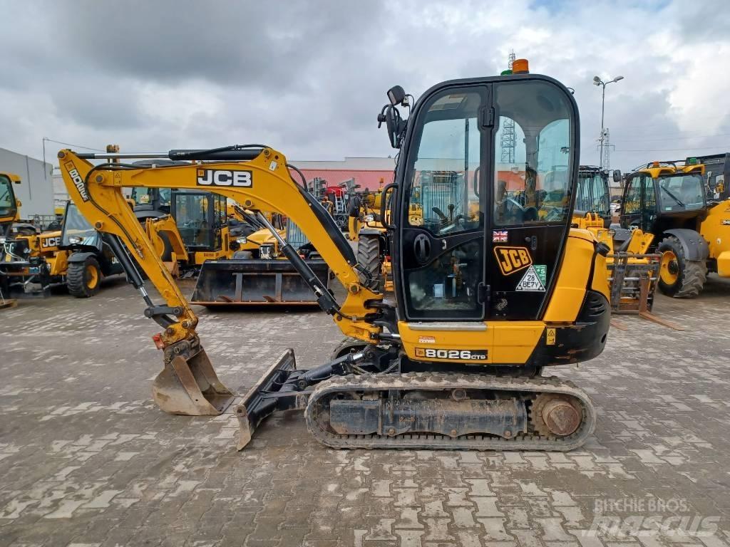 JCB 8026 CTS Mini Escavadoras <7t
