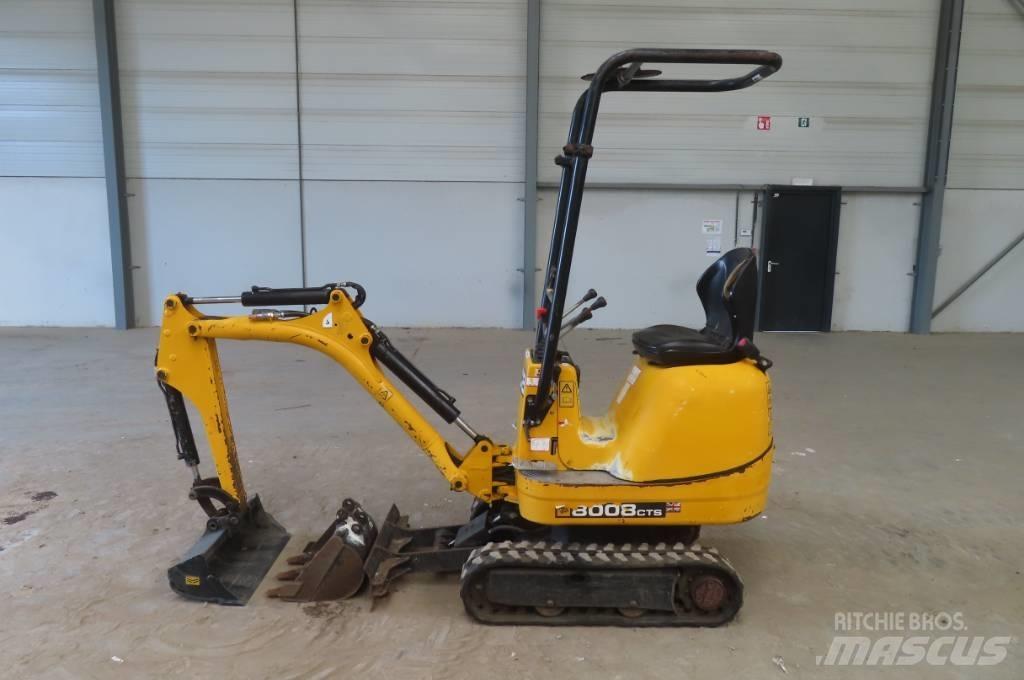 JCB 8008 Mini Escavadoras <7t