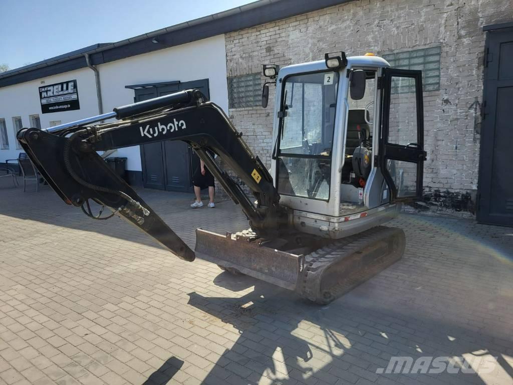 Kubota KX 61-3 Mini Escavadoras <7t