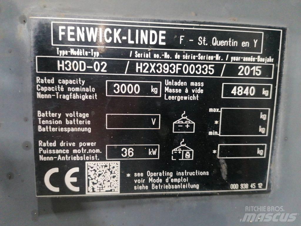Linde H30D-02 Empilhadores Diesel