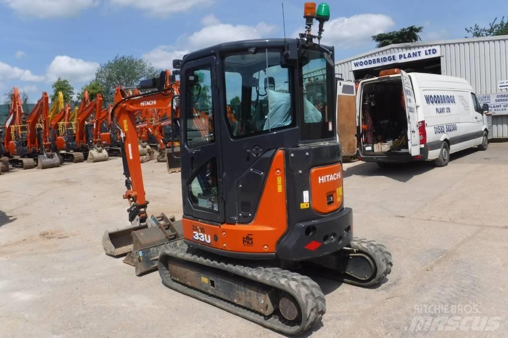 Hitachi ZX 33 U-6 Mini Escavadoras <7t
