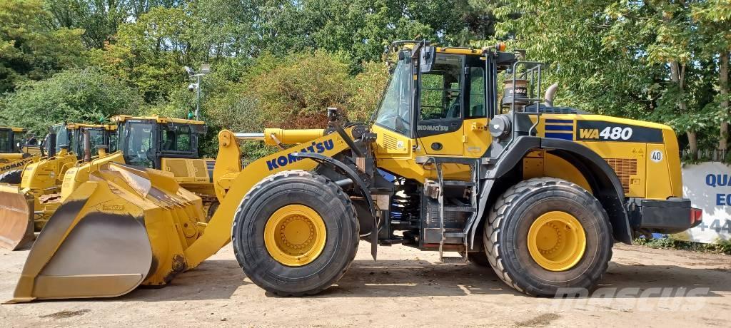 Komatsu WA 480-8 Pás carregadoras de rodas