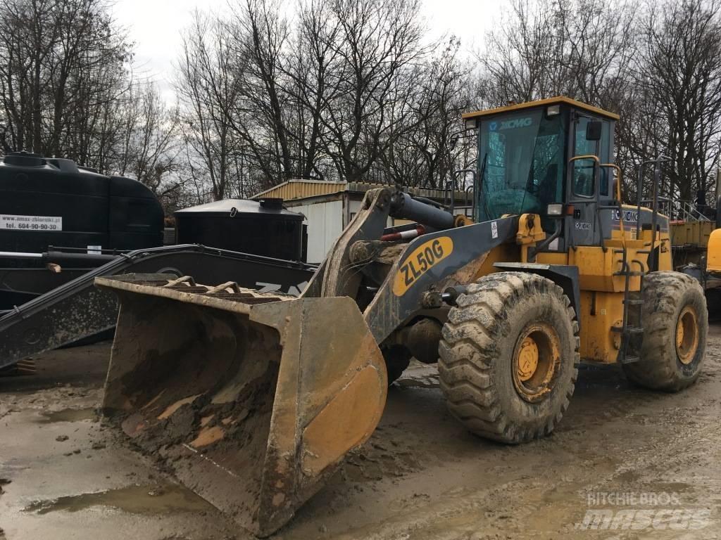 XCMG ZL50G Pás carregadoras de rodas