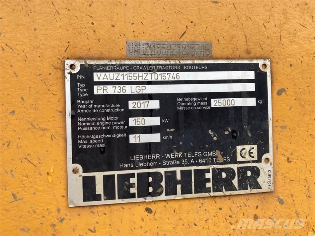 Liebherr PR736 LGP Dozers - Tratores rastos