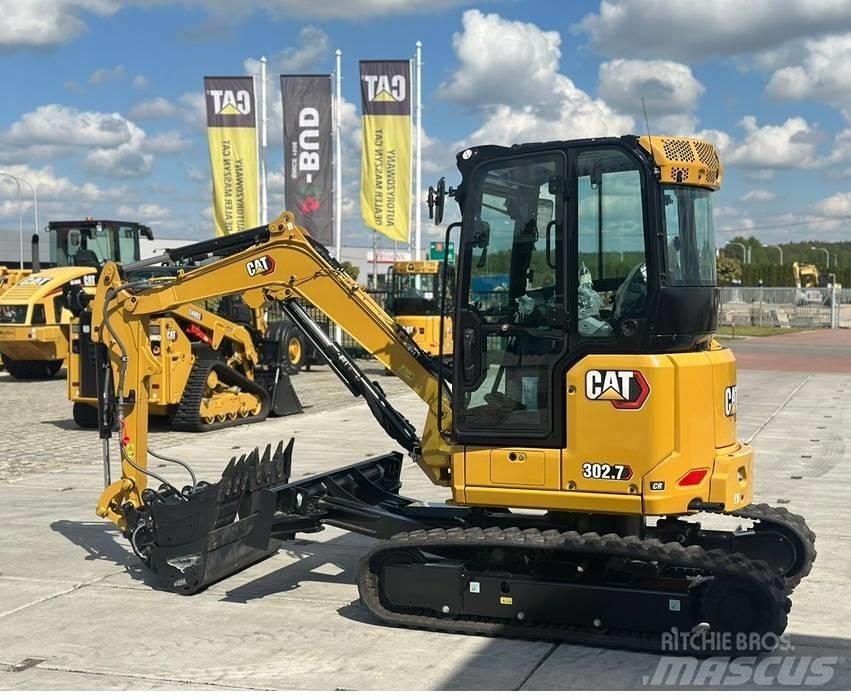 CAT 302.7 CR Mini Escavadoras <7t