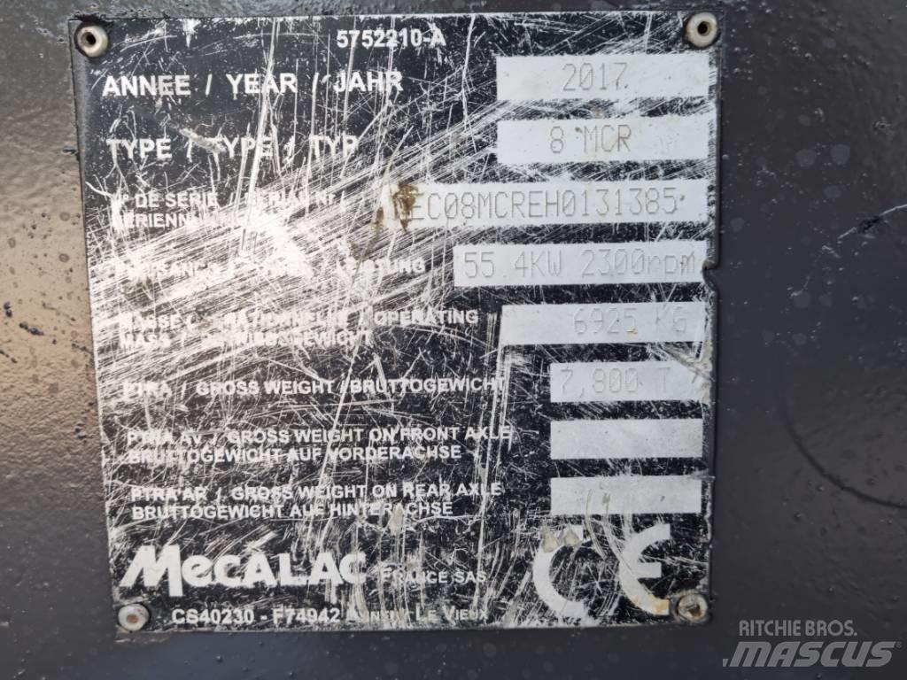 Mecalac 8 M CR Escavadoras Midi 7t - 12t