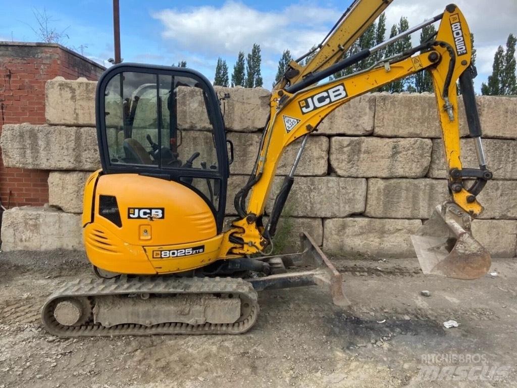 JCB 8025 ZTS Mini Escavadoras <7t