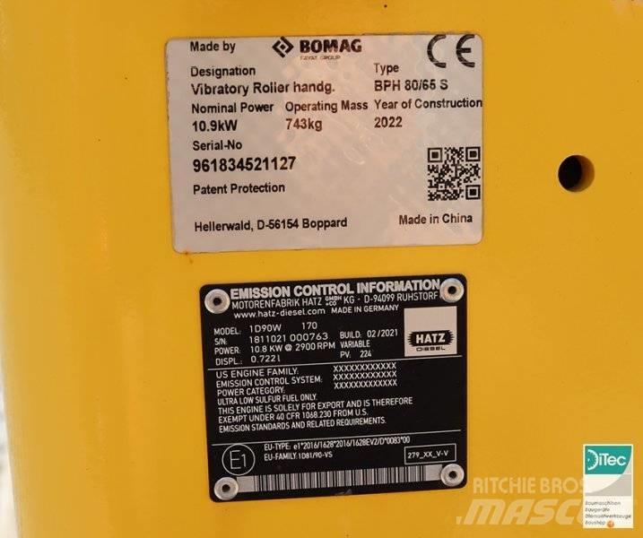 Bomag BPH 80/65 S Placas compactadoras