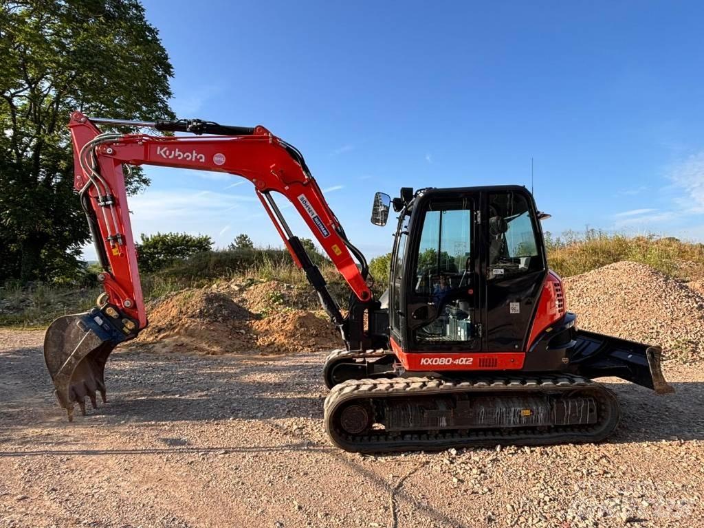Kubota KX 080-4 Mini Escavadoras <7t