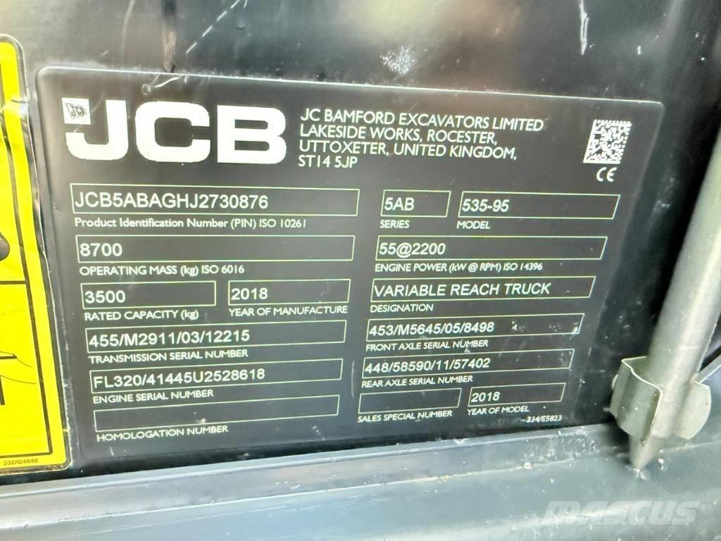 JCB 535-95 Manipuladores telescópicos